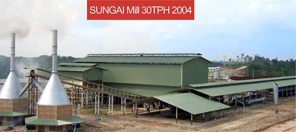 sungai mill 30TPH 2004