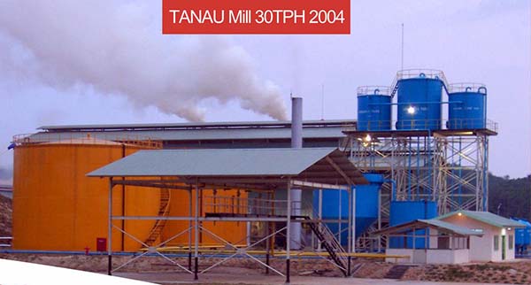 tanau mill 30TPH 2004