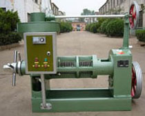 Canola Oil Press With Electric Heater and Control Cabinet