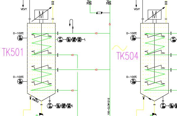 100TPD Palm Oil Fractionation Plant Flowchart