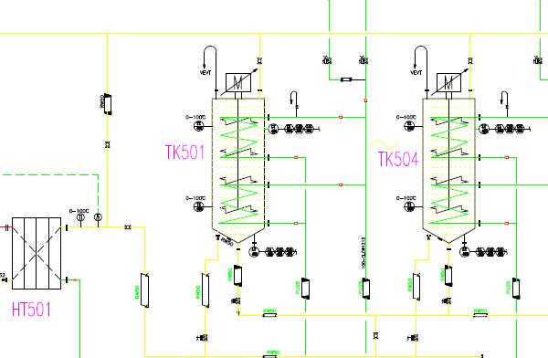 60TPD Palm Kernel Oil Fractionation Process Plant Flowchart