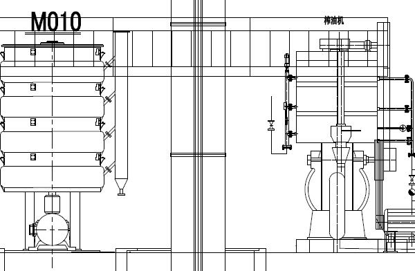 8-10TPD Rice Bran Oil Pressing Process Equipment Flowchart